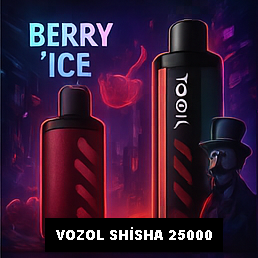 Vozol Shisha 25000 Berry Ice