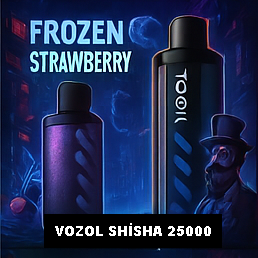 Vozol Shisha 25000 Frozen Strawberry
