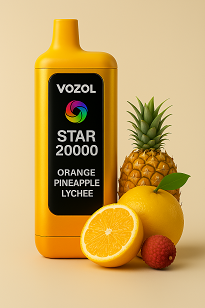 Vozol Star 20000 Orange Pineapplle Lychee