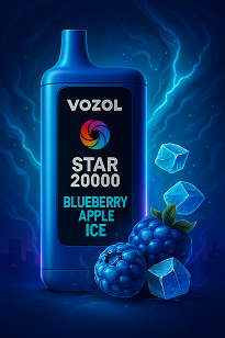 Vozol Star 20000 Blue Razz Ice