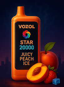 Vozol Star 20000 Juicy Peach Ice