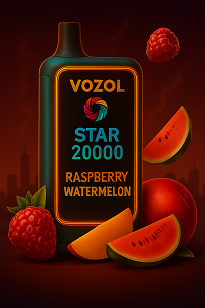 Vozol Star 20000 Raspberry Watermelon