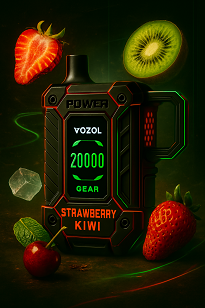 Vozol Gear Power 20000 Strawberry Kiwi